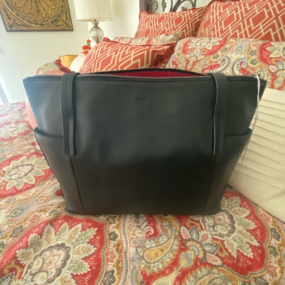Hammitt Large Black Addie NWT, with new Hammitt Black 110 North black wallet. - Picture 2 of 10